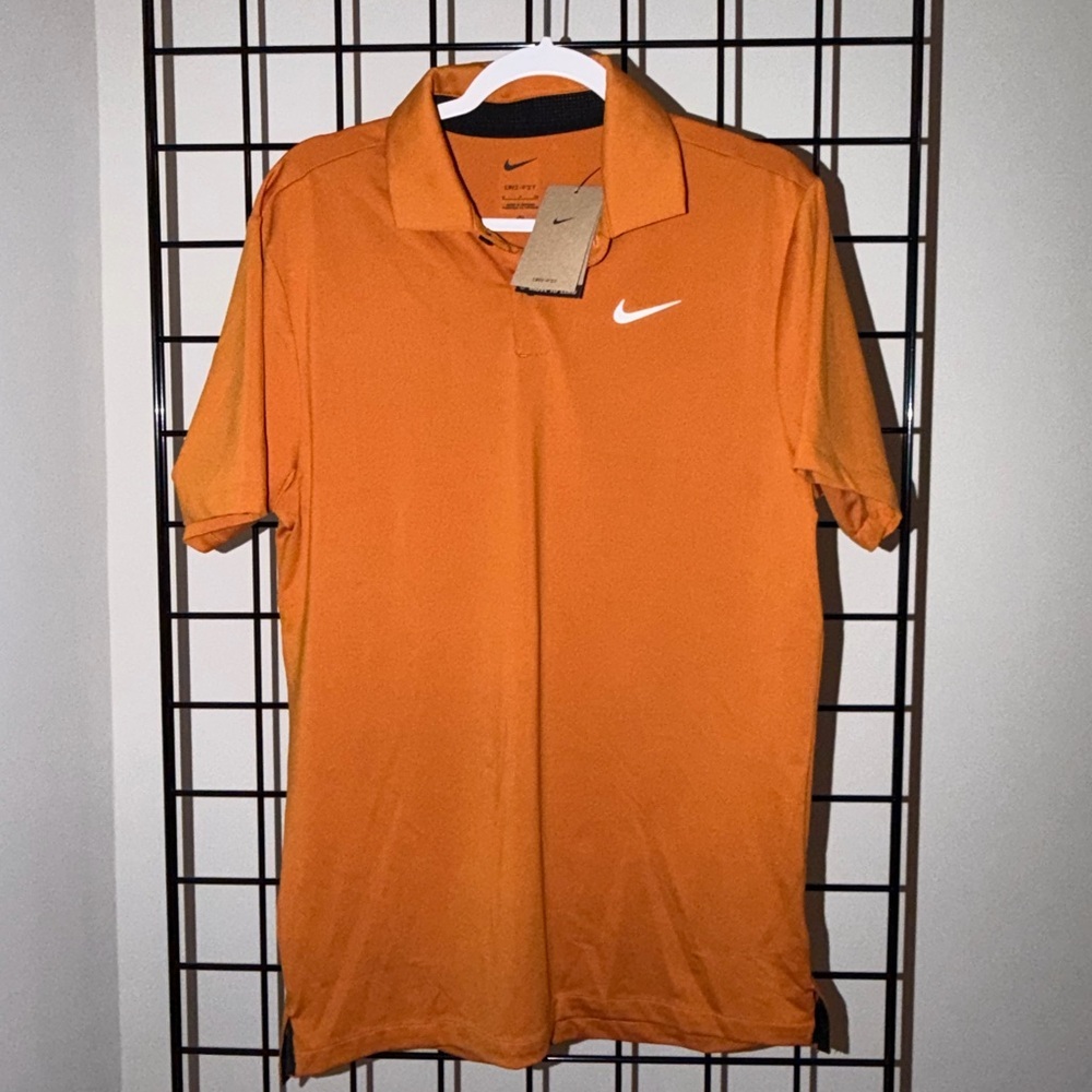 Nike Men's Vibrant Orange Polo